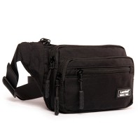 Мужская сумка на пояс Lanpad 35009 black