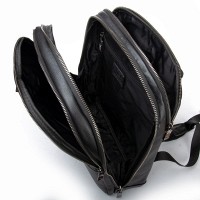 Мужской рюкзак кожаный BRETTON 1650-15 black
