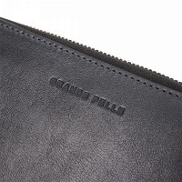 Кожаный мужской кошелек ручной работы GRANDE PELLE 11644 