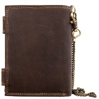 Кожаный кошелек ALWAYS WILD DNK2901BIG-brown