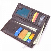 Мужской кожаный кошелек KARYA 21421