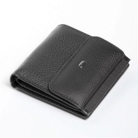 Женский кожаный кошелек Bright DR. BOND WS-33 gray