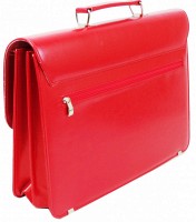 Женский портфель из эко кожи AMO SST08 красный