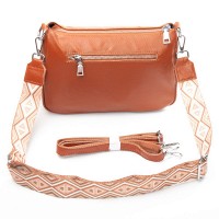 Женская кожаная сумка ALEX RAI 2041-9 camel