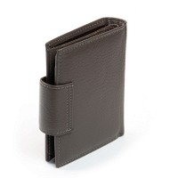 Женский кожаный кошелек Bright DR. BOND WS-36 gray