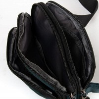 Мужская сумка на пояс Lanpad 61043 blue