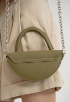 Женская кожаная мини-сумка Сhris micro оливковая TW-CHRIS-MI-OLIVE