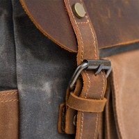 Рюкзак комбинированный дорожный Vintage 20113 Серый