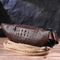 Кожаная сумка на пояс Vintage 21298 