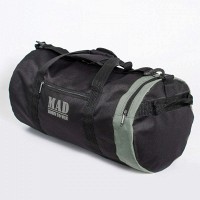 Спортивная сумка зеленая с черным MAD 40L