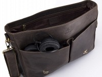 Мужской кожаный портфель Visconti BERLIN 18716 OIL BRN