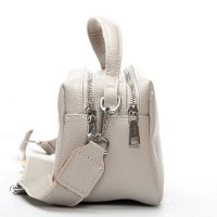 Женская кожаная сумка ALEX RAI 99128 beige