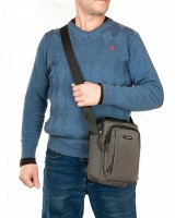 Сумка через плечо Lanpad 25019 gray