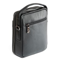 Мужская кожаная сумка через плечо BRETTON 4015-5 black