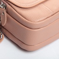 Женский молодежный кожаный клатч ALEX RAI 3904 pink