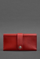 Женское кожаное портмоне   3.0 красное Krast BN-PM-3-RED