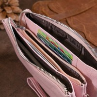 Женский кожаный клатч ST Leather 19250 Розовый
