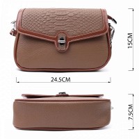 Молодежная женская кожаная сумка через плечо Vintage 22621 