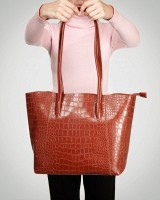 Женская кожаная сумка через плечо ALEX RAI 9349 camel