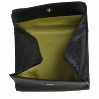 Кожаный женский кошелек Smith and Canova 28611 Haxey (Black)