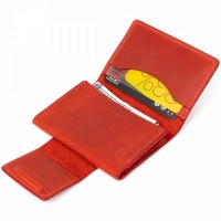Женская визитница из натуральной кожи GRANDE PELLE 11407