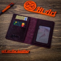 Обложка-органайзер для документов из кожи HiArt Mehendi Art PC-03-C19-1718-T005