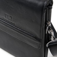 Мужская кожаная сумка через плечо BRETTON 5416-4 black