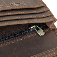 Мужской кожаный бумажник Vintage 14376