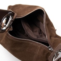 Женская замшевая сумка ALEX RAI 2066-9 khaki