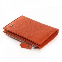 Женский кожаный кошелек Classik  DR. BOND WN-23-8 orange