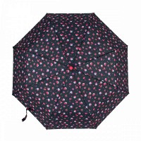 Зонт женский механический Fulton L354-041680 Minilite-2 Strawberry Garden (Клубничный сад)