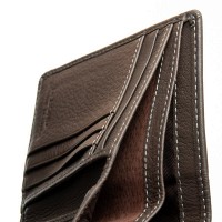 Женский кожаный кошелек Bright DR. BOND WS-31 gray