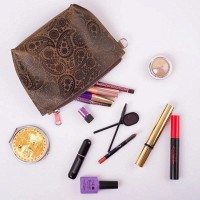 Женская косметичка из кожи Hi Art «Buta Art» CB-01 Shabby Olive