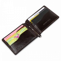 Кожаный зажим для купюр GRANDE PELLE 11403