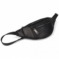 Мужская кожаная сумка бананка, сумка напоясная TARWA RA-8040-3md