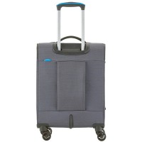 Чемодан на 4 колесах серый Travelite Crosslite