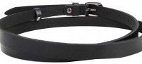 Женский кожаный ремень Skipper 1406-15 черный