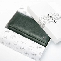 Женский кожаный кошелек Bright DR. BOND W46 green