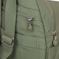 Женский тканевый рюкзак Jielshi 5293 d.green