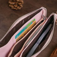 Женский кожаный клатч ST Leather 19250 Розовый