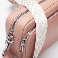 Женский молодежный кожаный клатч ALEX RAI 3803 pink