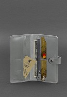 Женское кожаное портмоне 7.0 серое BN-PM-7-SHADOW