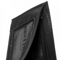 Мужской кожаный кошелек BE BRETTON 208G black