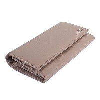 Женский кожаный бежевый кошелек DESISAN SHI057-283
