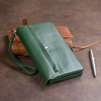 Женский кожаный клатч ST Leather 19320 Зеленый