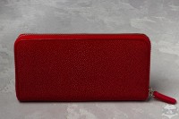 Женский красный кошелек из кожи ската Ekzotic Leather stw30