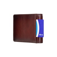 Кожаный мужской кошелек Visconti AT60 Arthur c RFID (Burnish Tan)