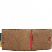 Мужской кожаный зажим для купюр Vintage 14532