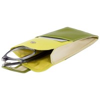 Футляр для очков из кожи Visconti RB106 (Lime Multi)