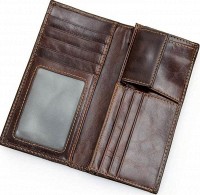 Мужской кожаный кошелек Vintage 14536